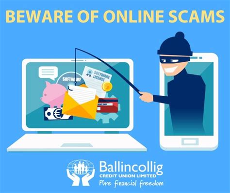 Beware Of Online Scams Ballincollig Credit Union Ltd