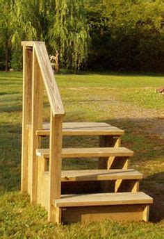 Prefab outdoor stairs with landing. diy movable stairs and landing small - Google Search ...