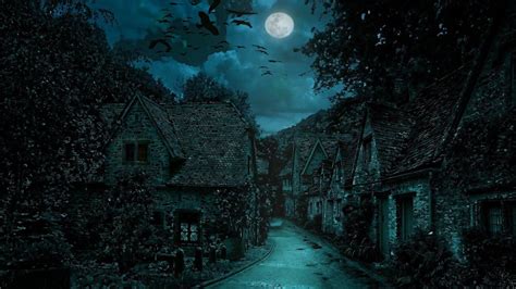 Creepy Night Wallpapers Top Free Creepy Night Backgrounds Wallpaperaccess