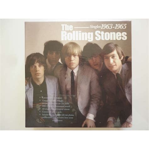 Singles 1963 1965 By The Rolling Stones Cd Box With Fanfan Ref121075072