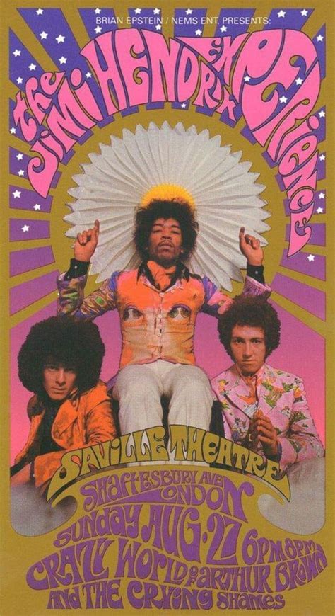 Jimi Hendrix London Vintage Music Posters Jimi Hendrix Music