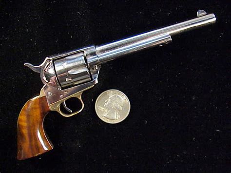 Sold Uberti 47 Scale Colt Single Action Army Nickel Finish