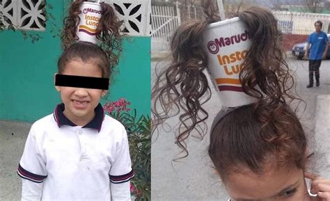 viral niña llora por que se burlaron de su peinado loco con una sopa instantánea pero la red