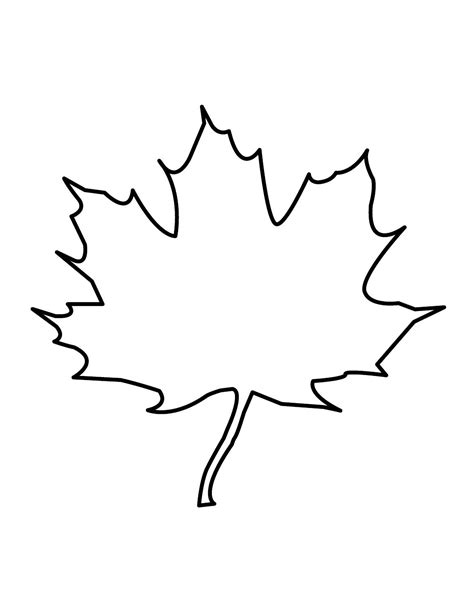 Best Free Leaf Outline Clip Art Image Free Vector Art