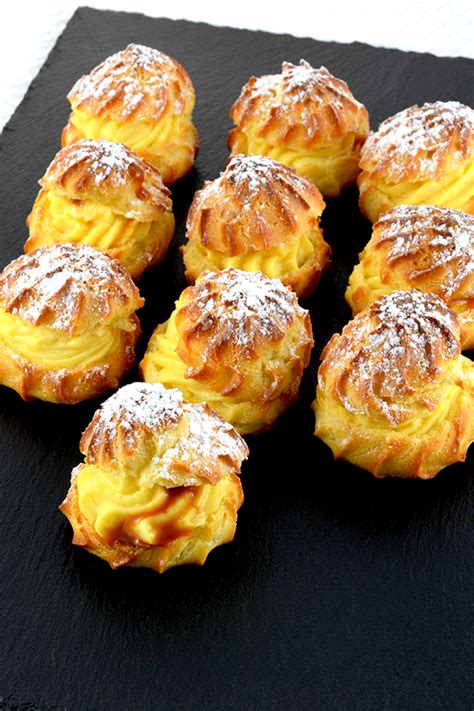 Vanilla Caramel Cream Puffs