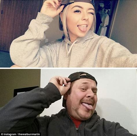 Chris Burr Martin Is Still Recreating Daughters Selfies Daily Mail Online