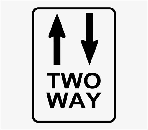 Download Arrow Sign Black Two White Way Road Arrows Arrow Two