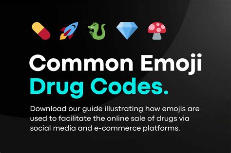 Common Emoji Drug Codes