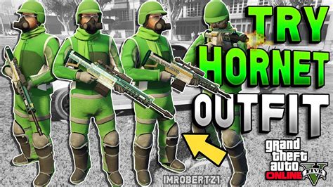 Gta 5 Modded Outfits Try Hornet Tutorial Gta Online Tryhard Cool