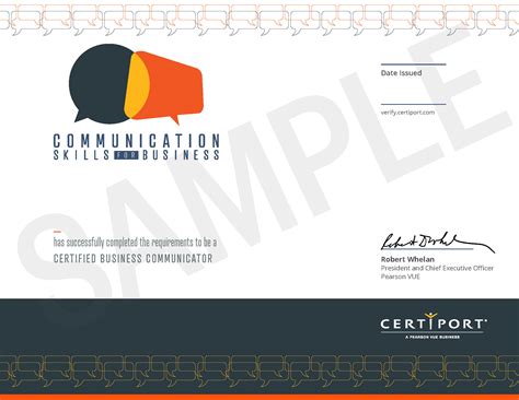 Communication Skills For Business Certification Csbc