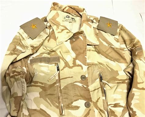 Iraqi Desert Dpm Camouflage Jacket Laberge 2nd Lt Enemy Militaria