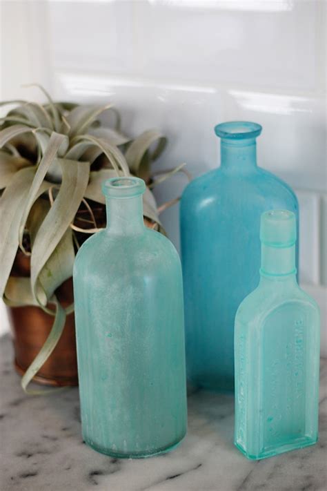 Diy Sea Glass Bottles {contributors Column} Sea Glass Diy Sea Glass Crafts Glass Crafts