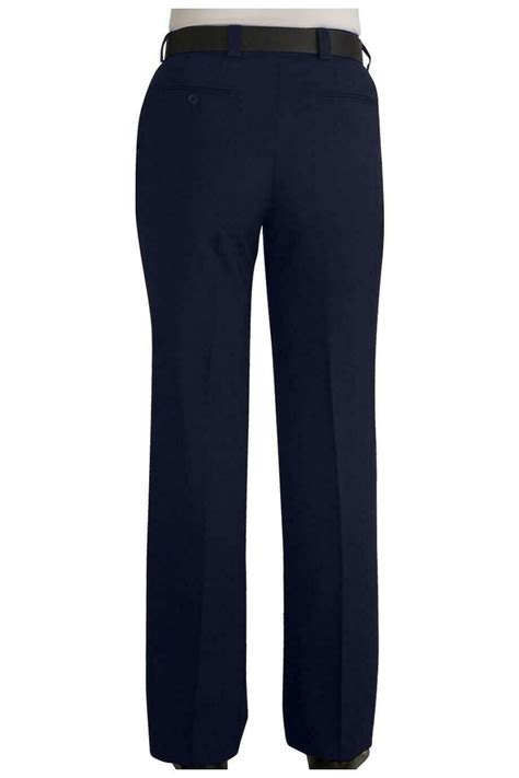 Edwards Womens Style 8591 Size 16 Dark Navy Security Pant Flat Front