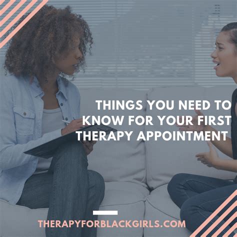 Things You Need To Know For Your First Therapy Appointment — Therapy