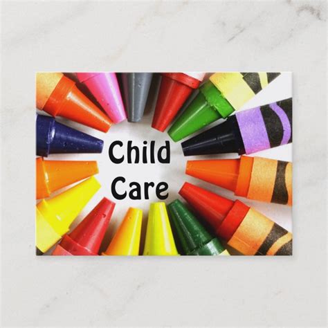 Child Care Business Card