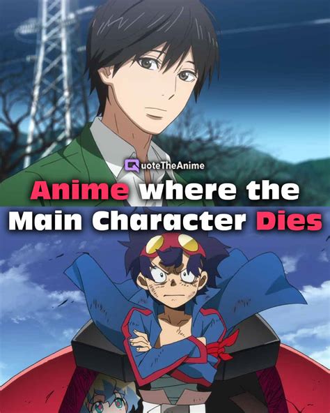 Top 146 Anime Where The Main Character Dies