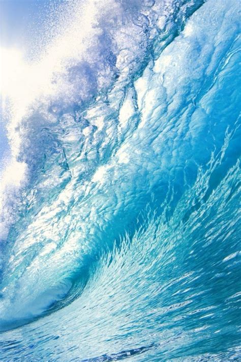 49 Ocean Wave Iphone Wallpaper Wallpapersafari