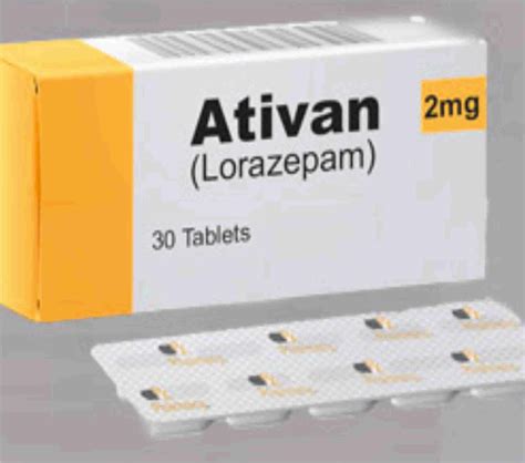 Lorazepam Medication Template