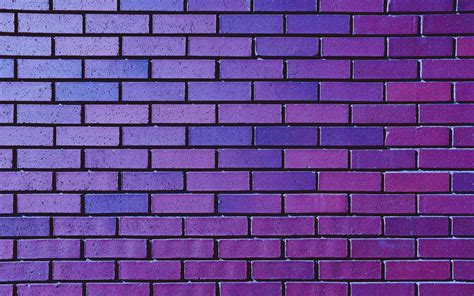 Download Wallpaper 2560x1600 Wall Brick Purple Texture