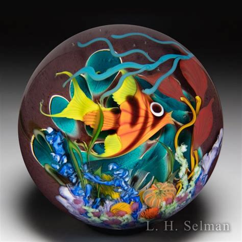 New Arrivals The Glass Gallery L H Selman Glass Paperweights