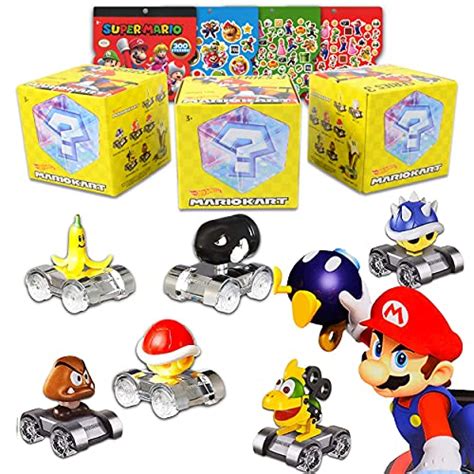 Mario Shop Hot Wheels Super Mario Blind Box Bundle Mario Kart Hot Wheels Toy Set Pack Hot