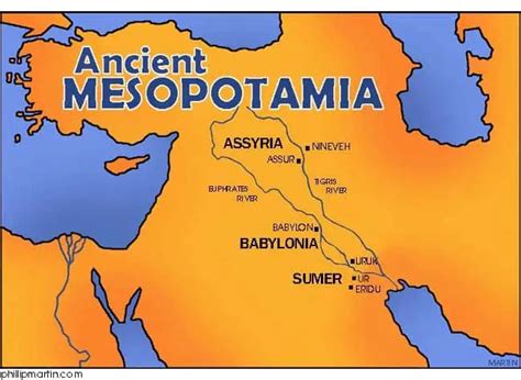 Mesopotamia Map Slap Happy Larry