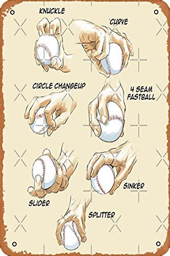 Best Baseball Pitch Grips Poster