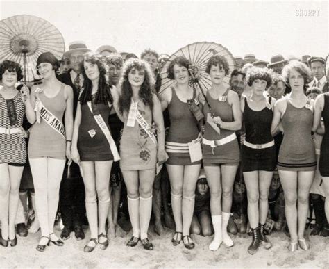 California Cuties 1925 Винтажные купальные костюмы Винтажные