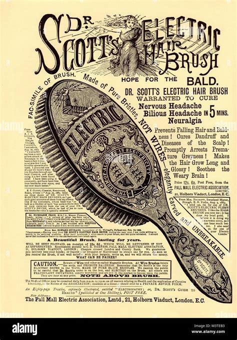 Victorian Advertising Poster Circa 1890 1900 Stock Photo Alamy