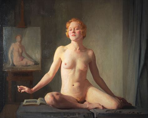 The Newport Nude By Sir Gerald Festus Kelly Painting Of A Nude My XXX Hot Girl