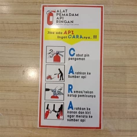Jual Sign Stiker Cara Menggunakan Alat Pemadam Sticker Cara Penggunaan Apar Shopee Indonesia