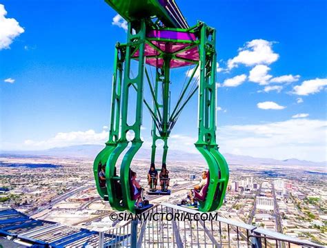 Visit To The Strat Tower For Daredevil Rides And Vegas Desert Views