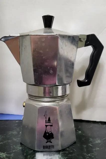 BIALETTI MOKA EXPRESS Stovetop Espresso Coffee Maker Pot Made In