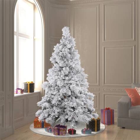 65ft Unlit Flocked Alberta Artificial Christmas Tree Michaels