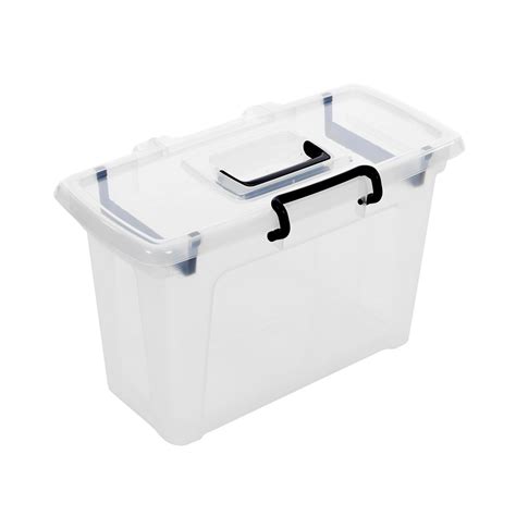 Buy 21 Litre Smart Storemaster Plastic File Box With Lid Plastic Box Shop