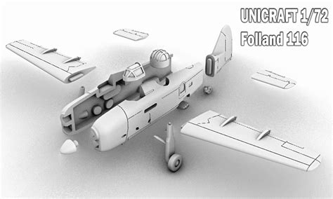 Unicraft Models 172 Folland Fo116