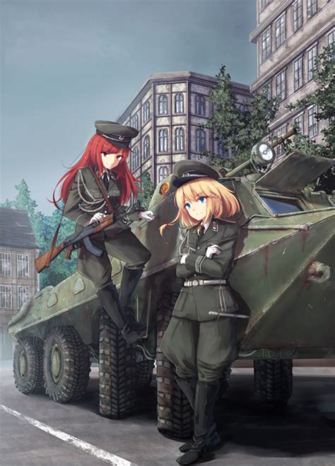 Pin By Flasche28 On Military Anime Anime Tank Anime Characters