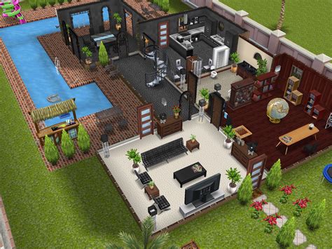 Two Story Mansion Sims Freeplay