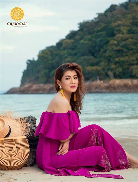 Eaindra Kyaw Zin Mna Inflight Magazine Photoshoot