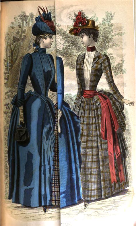 19th Century Historical Tidbits 1889 Historic Fashions