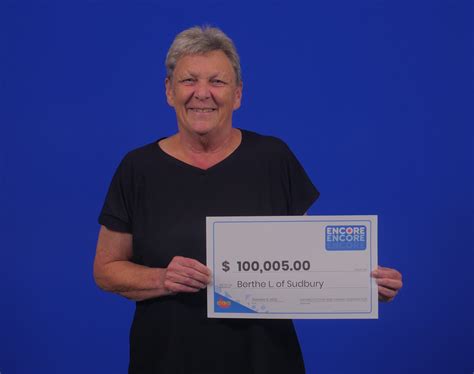 Sudbury Resident Celebrates 100k Lotto Win Sudbury Star