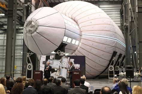 Nlv Company Shows Off Inflatable Space Station Module — Photos Business