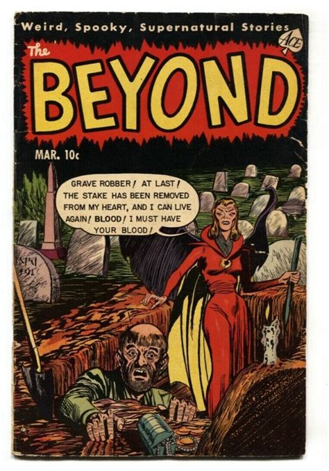 Beyond 19 Pre Code Horror Golden Age Grave Robbing 1953 Comic Books Golden Age Horror