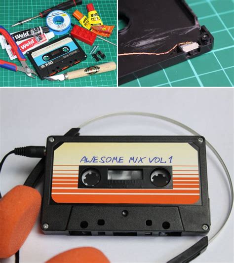 How To Make Cassette Mp3 Player Diy And Crafts Handimania Geek