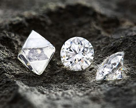 ¿cómo Son Los Diamantes En Bruto Formas Y Tamaños