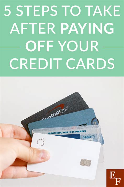 5 steps to take after paying off your credit cards personal finance before it s news