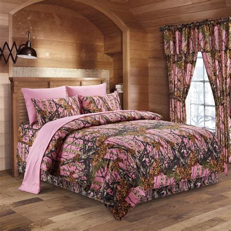 Looking for the web's top camouflage comforter sites? The Woods Pink Camouflage King 8pc Premium Luxury ...