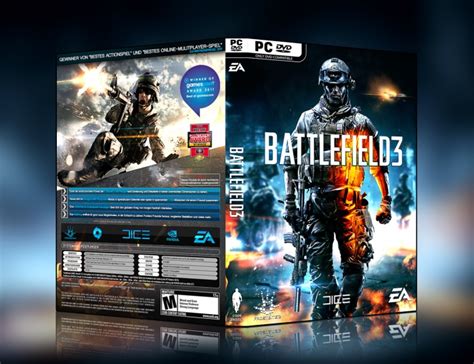 Battlefield 3 Pc Box Art Cover By Sl1kz