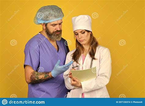 Virus Epidemic Medical Treatment Surgeon Assistant Nurse And Doctor