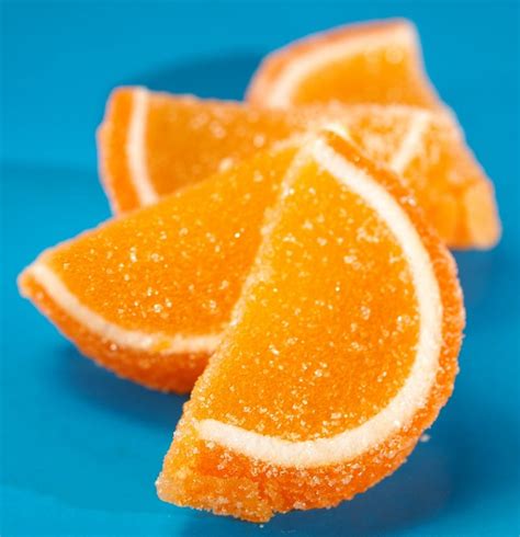 Candy Orange Slices On Table Prepared Food Photos Inc